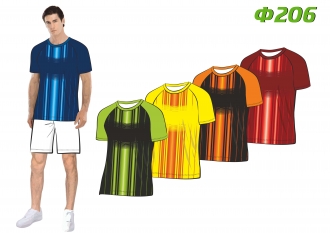 Футболка простая 206 реглан